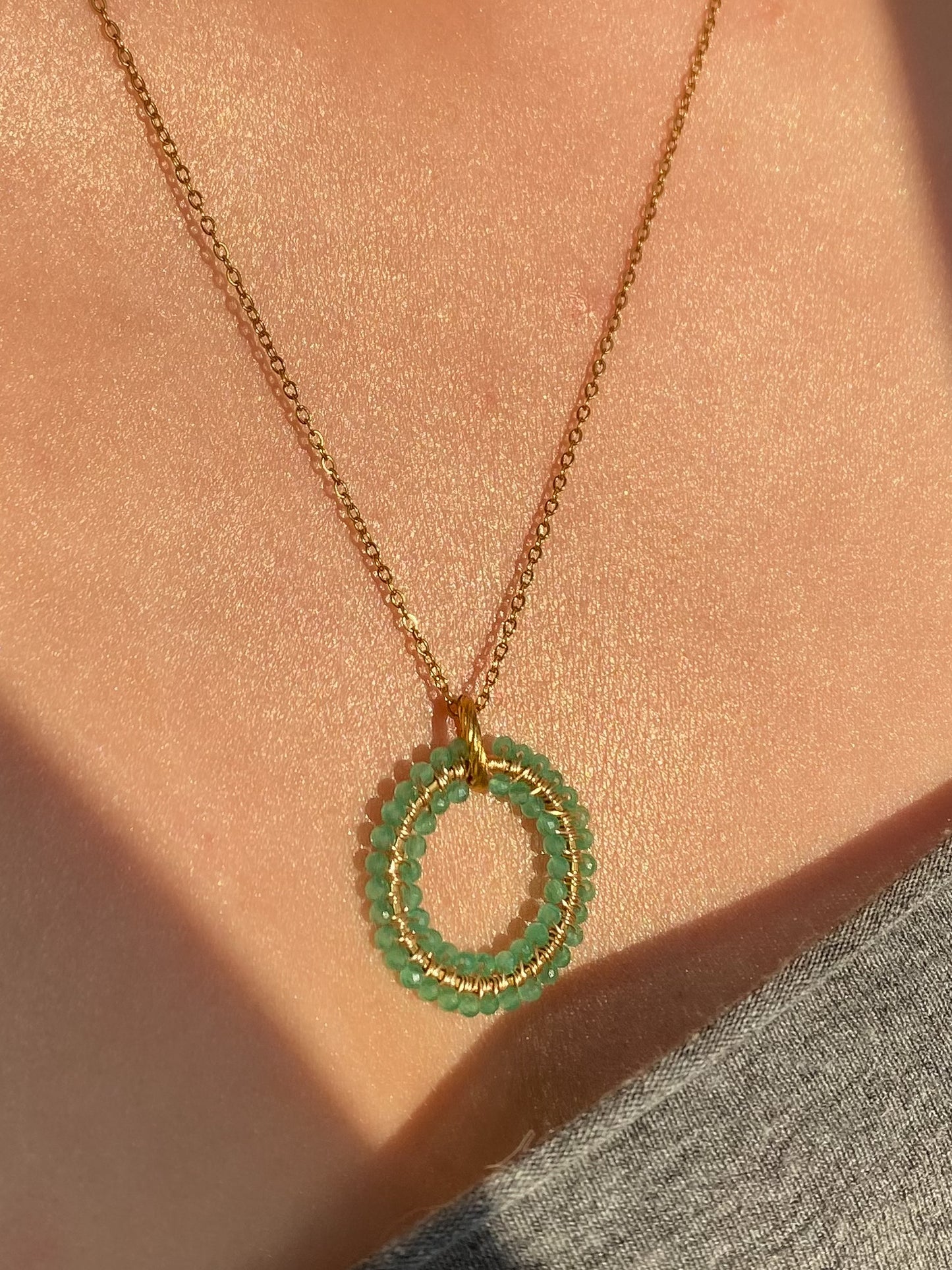 princess joanne • naszyjnik z zawieszką z uleksytu