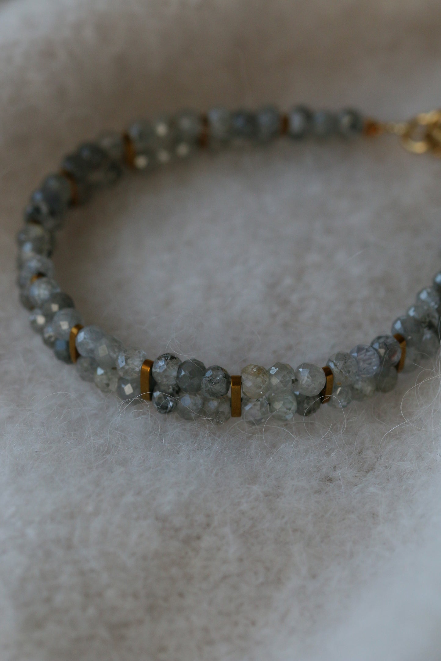 ellis • podwójna bransoletka z cyrkonu