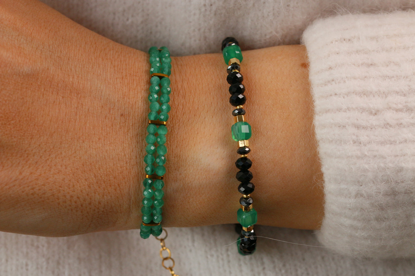 joanne • podwójna bransoletka z uleksytu