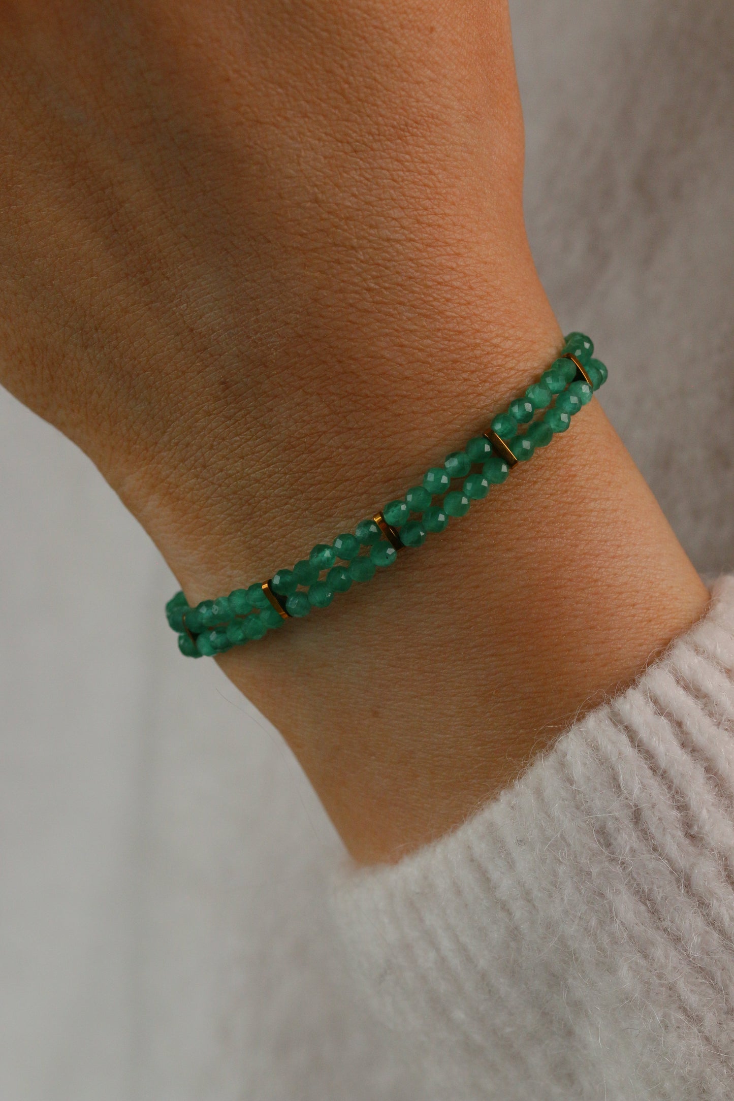 joanne • podwójna bransoletka z uleksytu