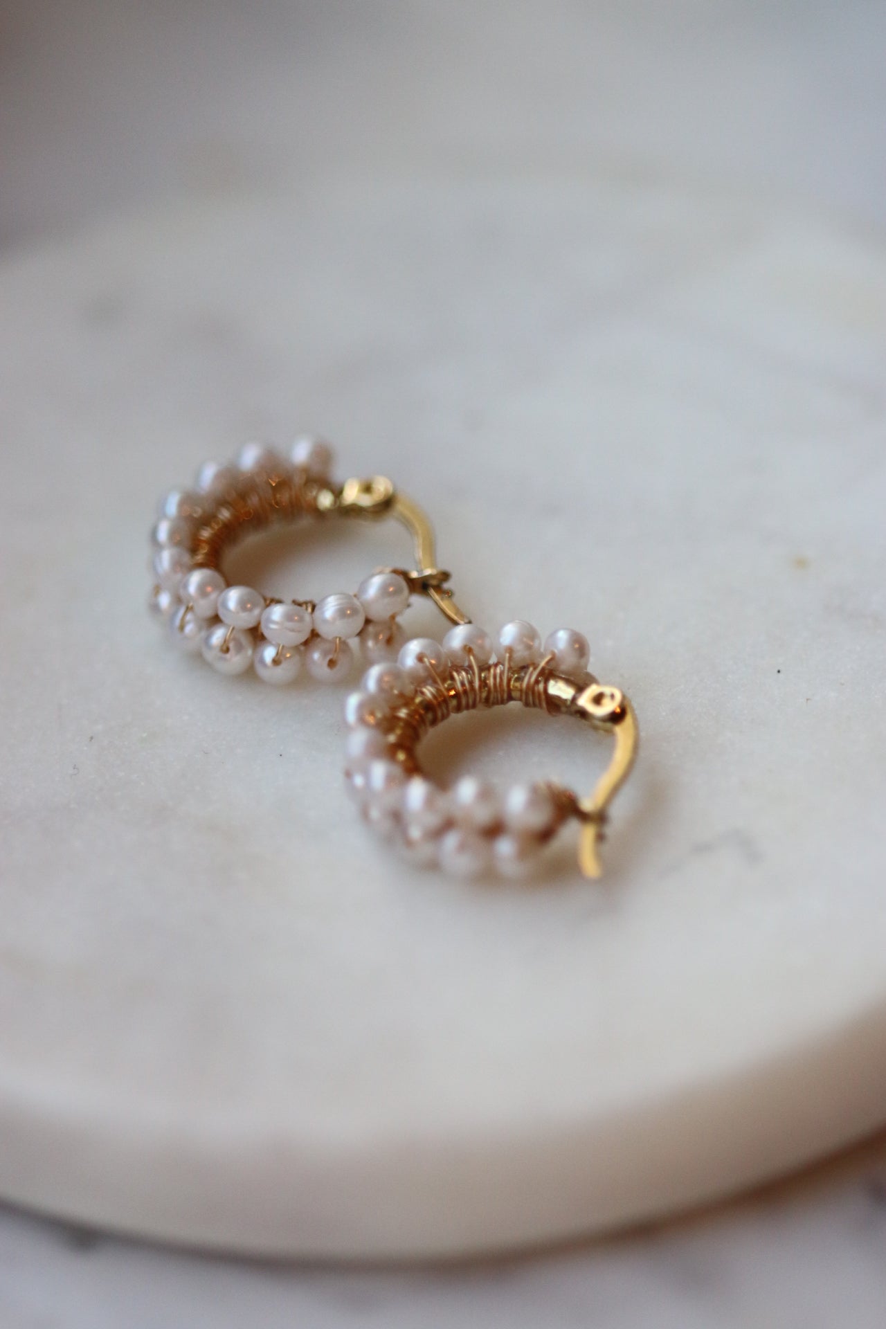 kolczyki hoop princess ALMA • małe