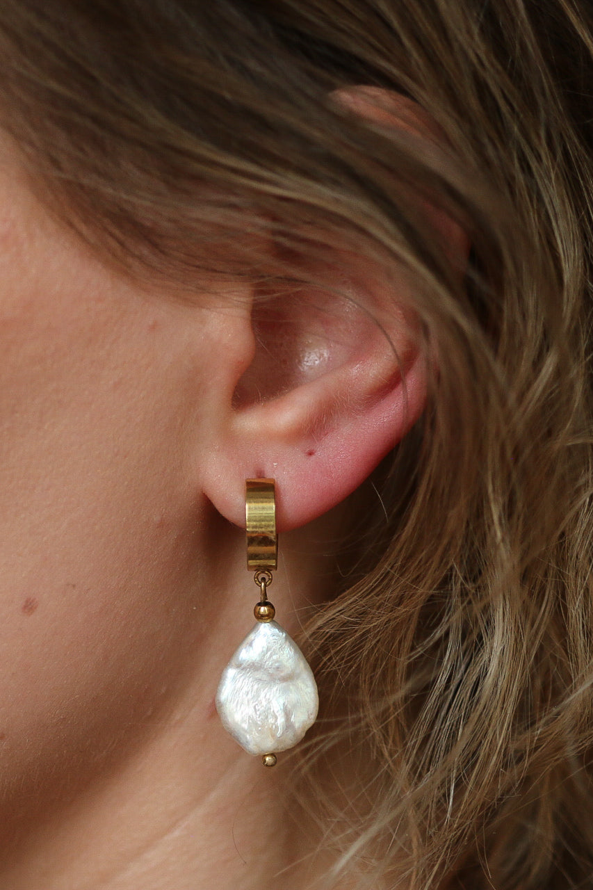 Kolczyki Love ARIA łezki z pereł