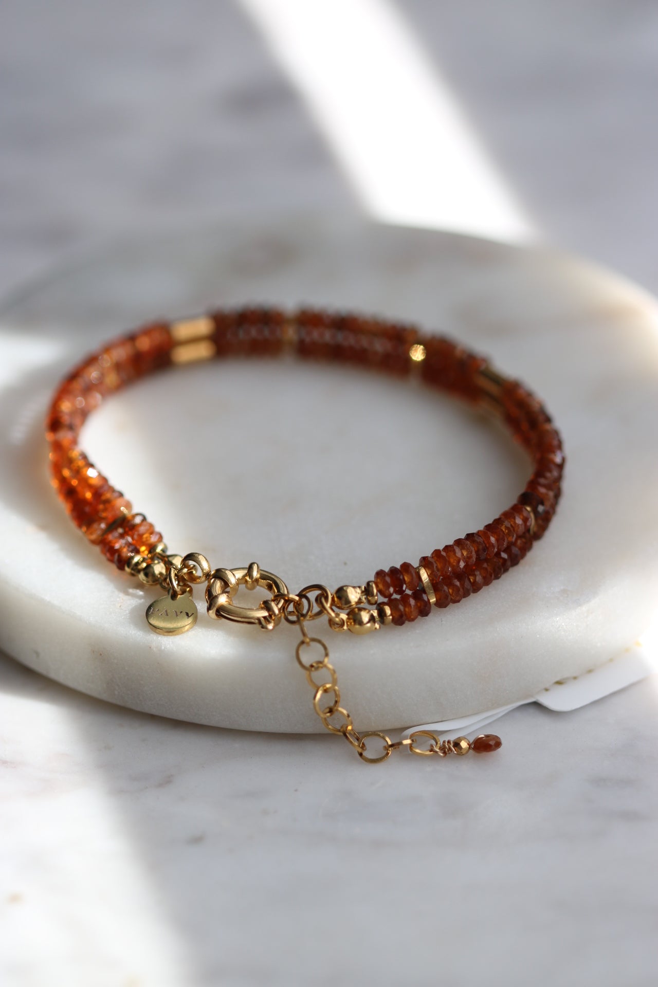 Bransoletka DEMI z spessartynu