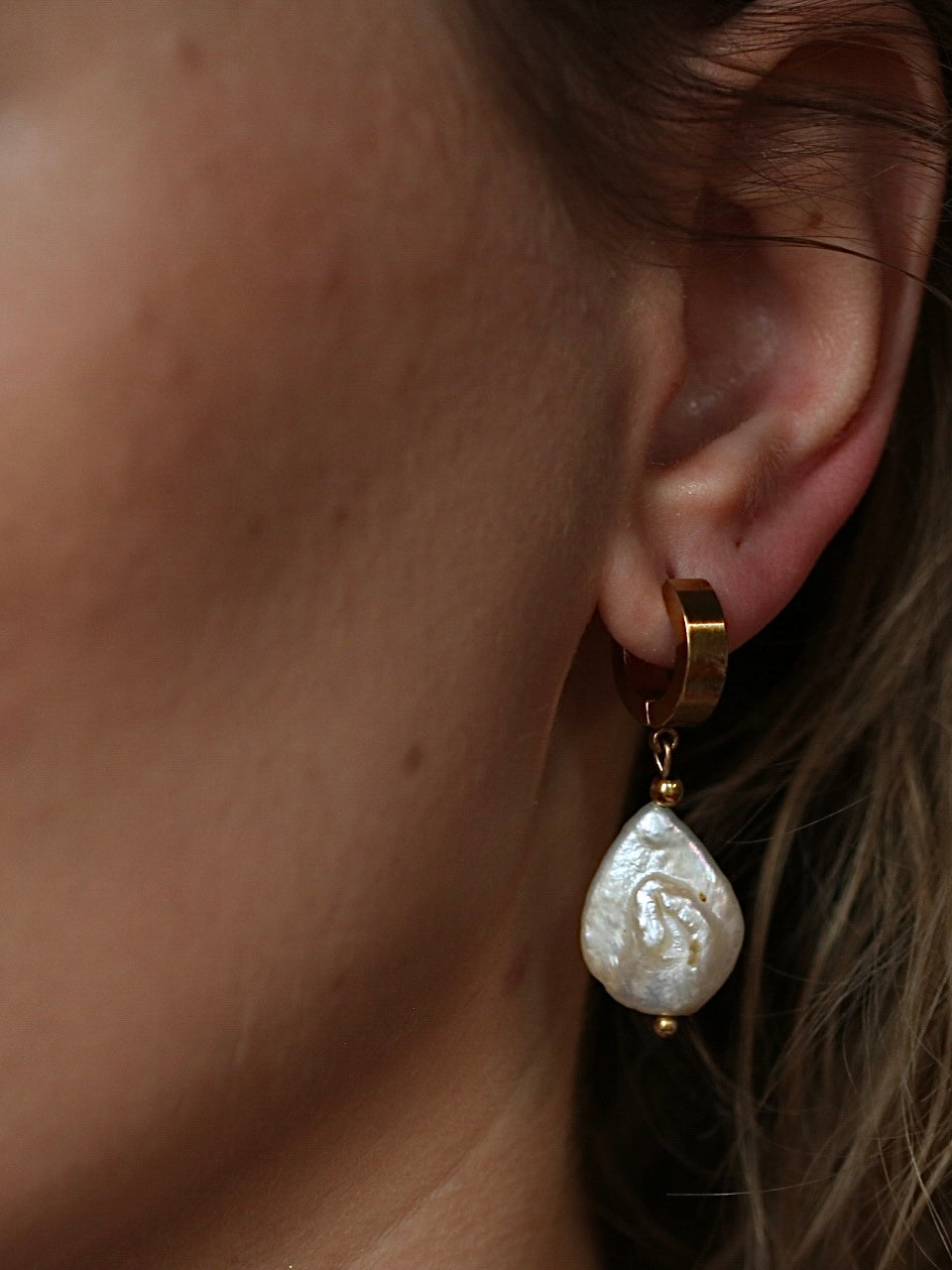 Kolczyki Love ARIA łezki z pereł