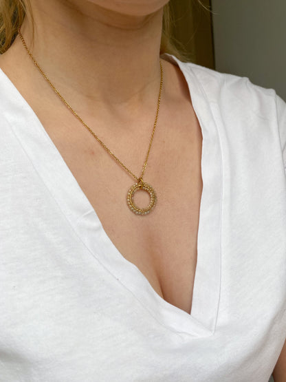 princess leia • naszyjnik z cyrkonu