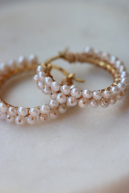 kolczyki hoop princess ALMA • duże