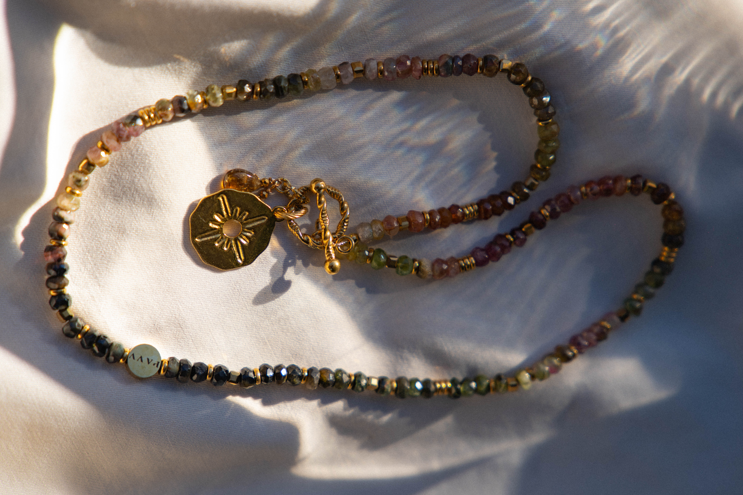 naszyjnik LUDOVICA z kolorowego turmalinu