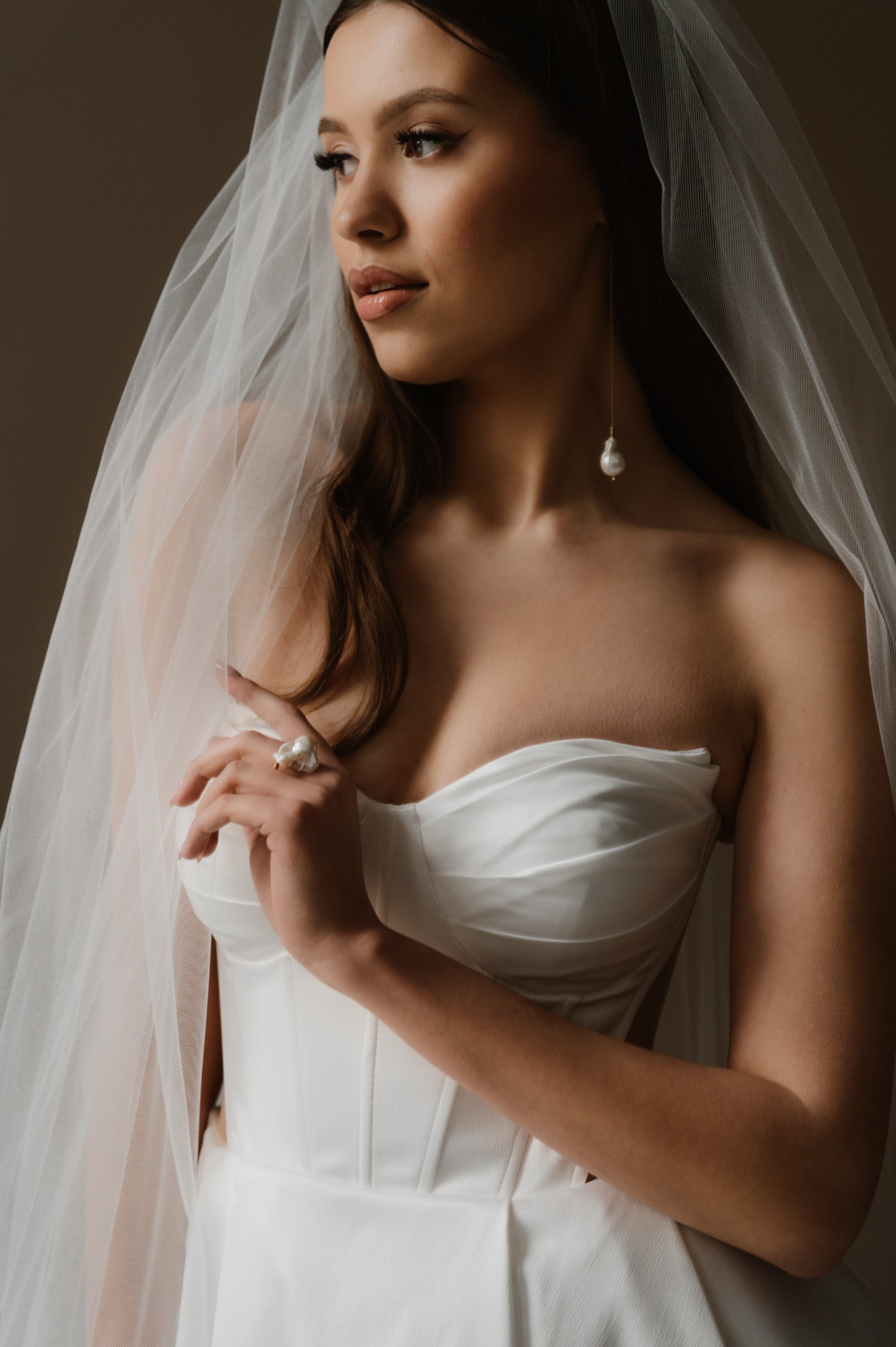 Pierścionek Love CALIA z perłą