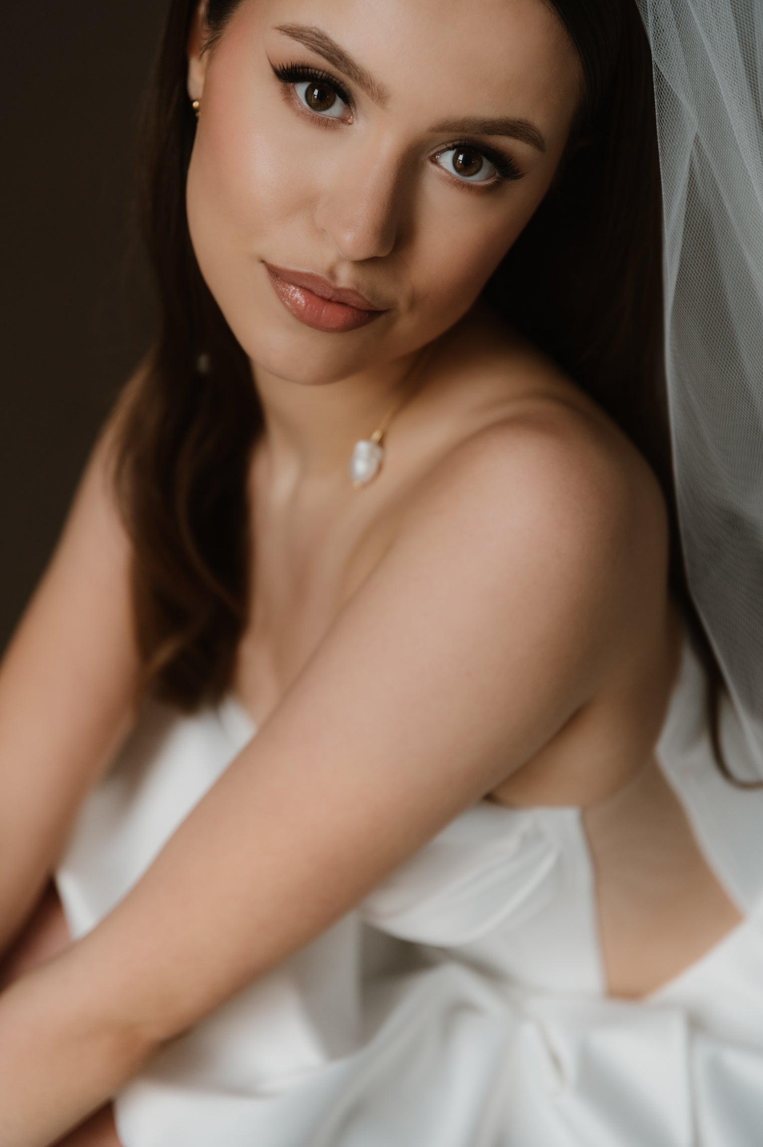 Kolczyki Love CELESTE z pereł