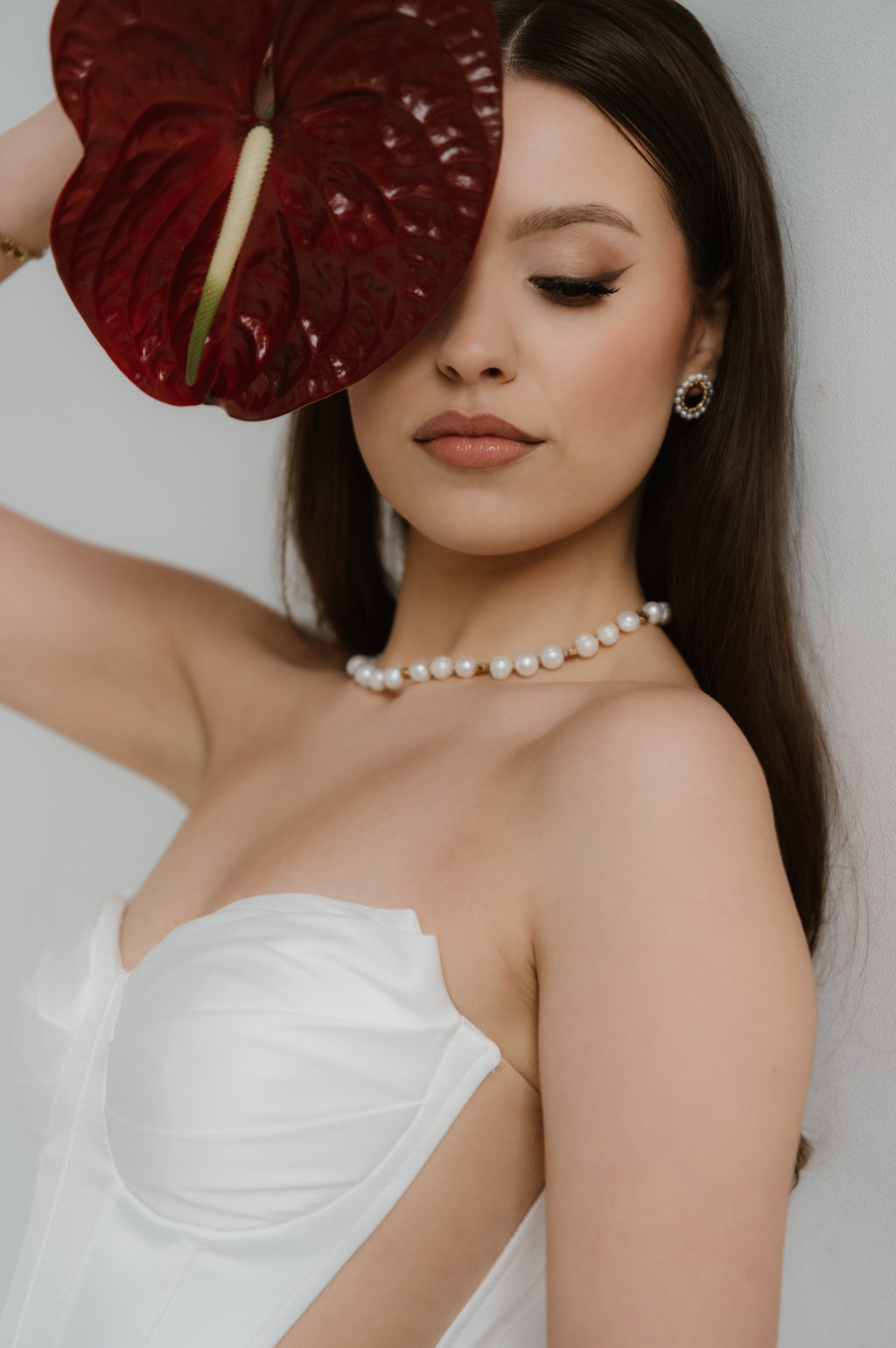 Naszyjnik Love VIVIENNE z pereł