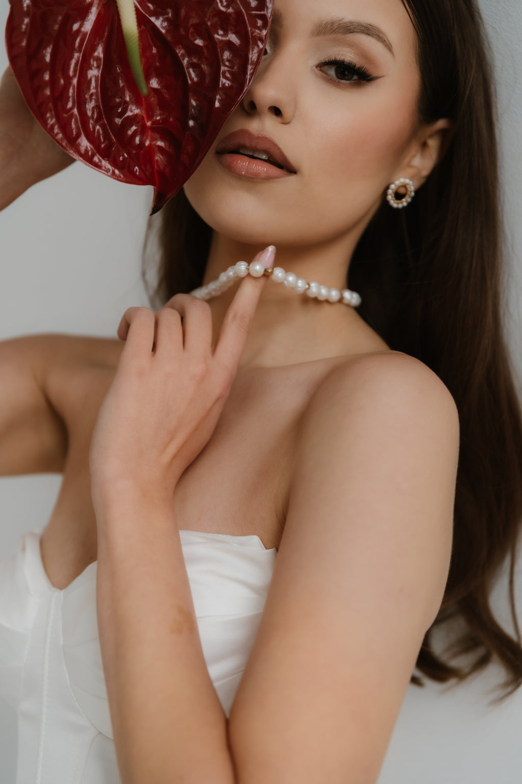 Naszyjnik Love VIVIENNE z pereł