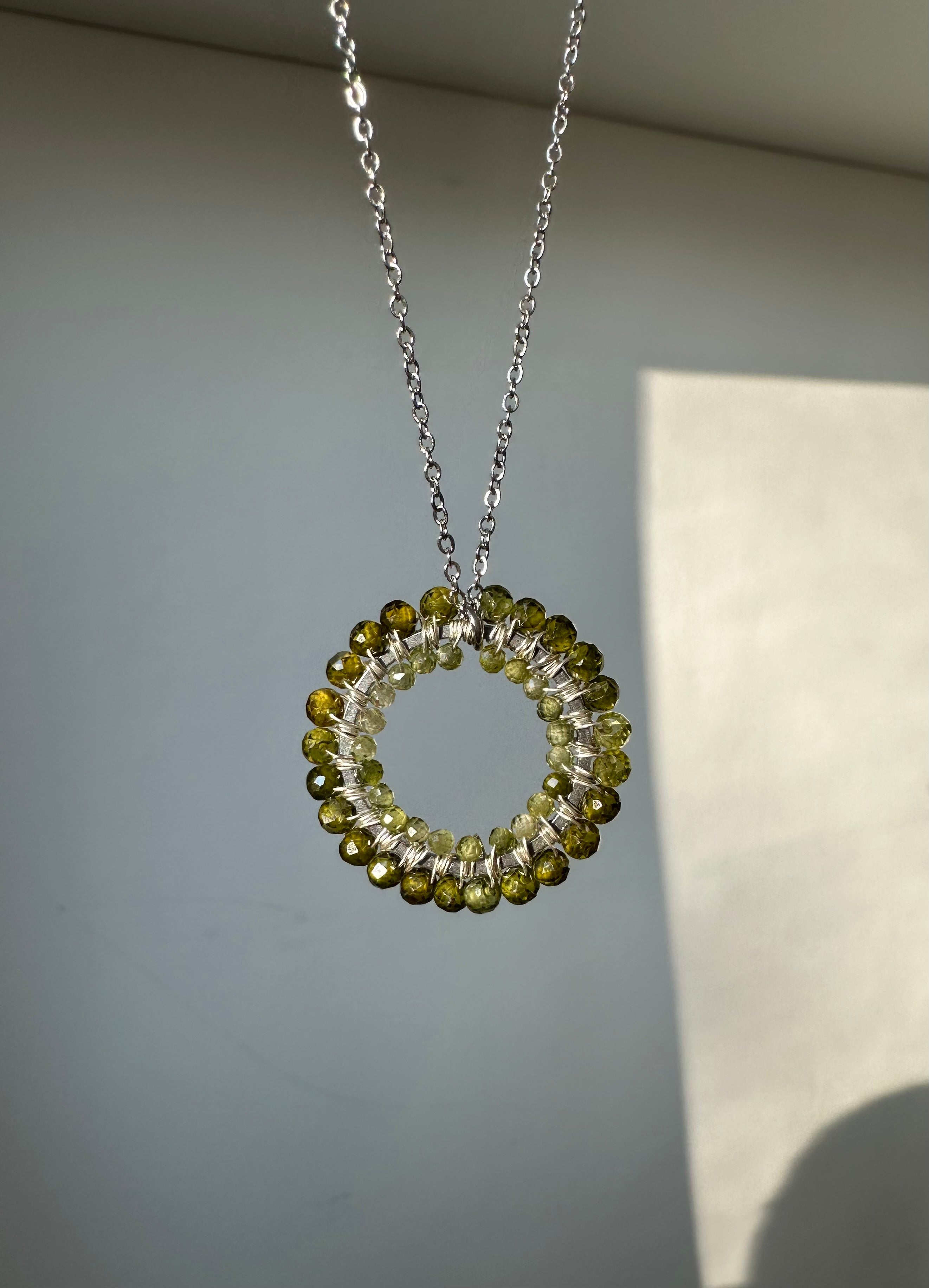 Naszyjnik Princess OLIVE z cyrkonii