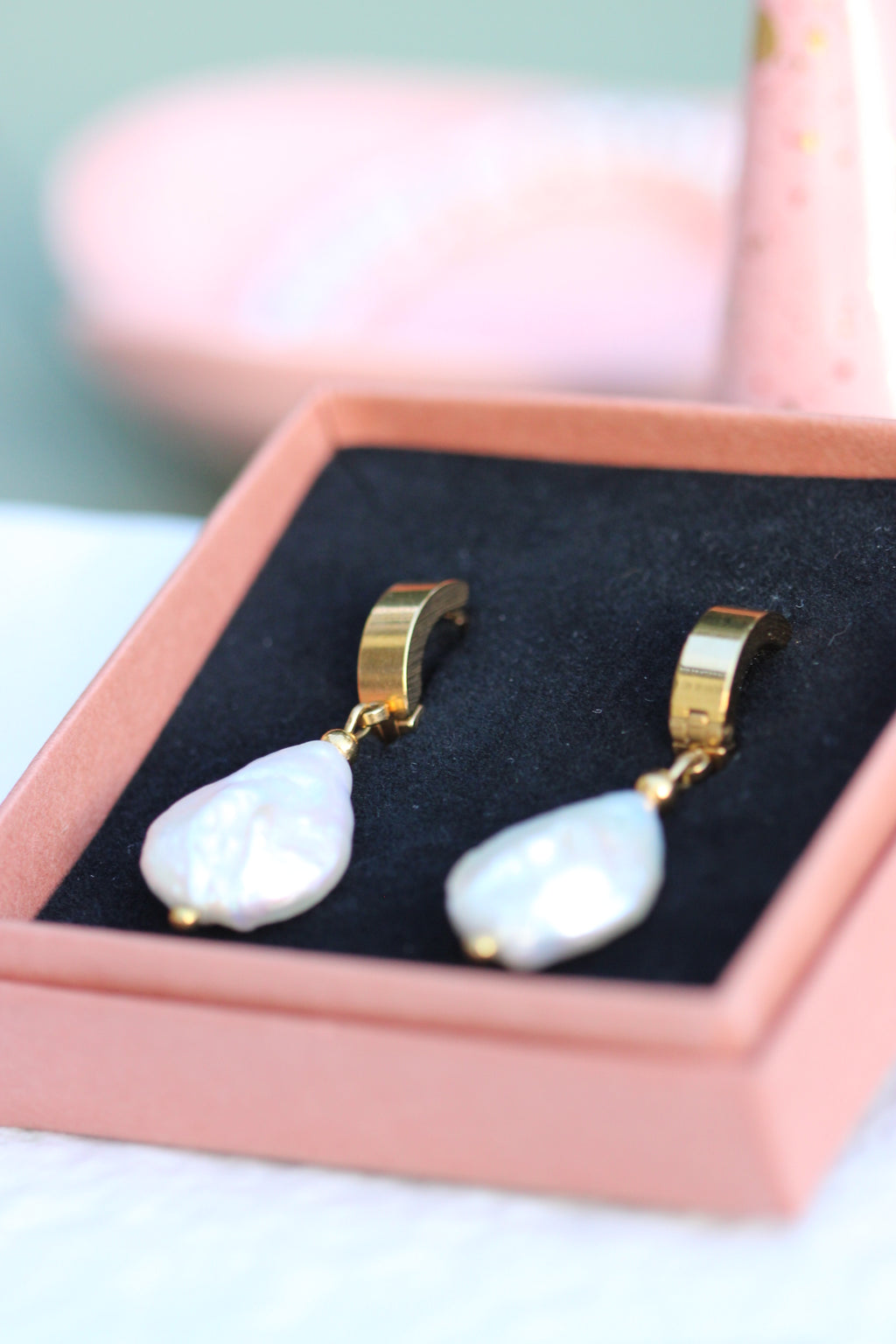 Kolczyki Love ARIA łezki z pereł