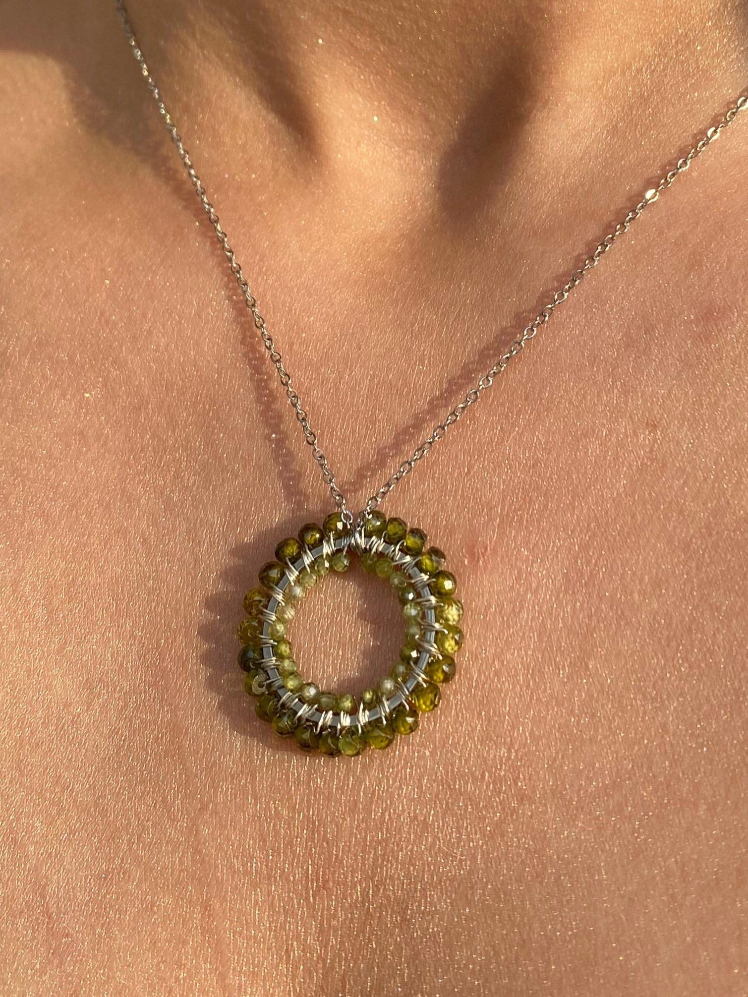 Naszyjnik Princess OLIVE z cyrkonii