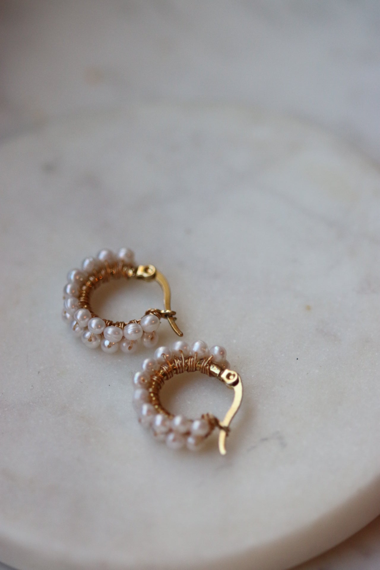 kolczyki hoop princess ALMA • małe