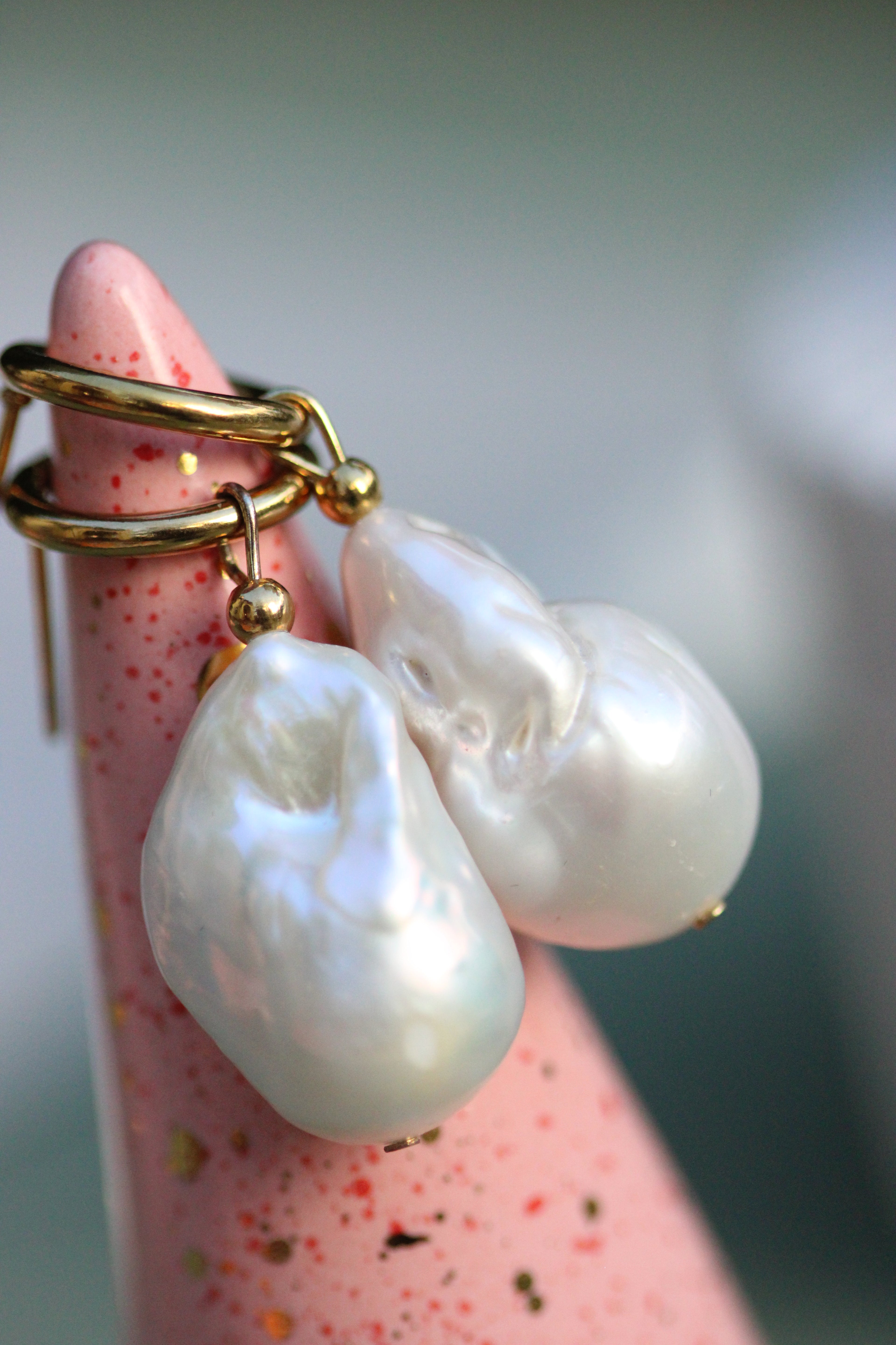 Kolczyki Love GIANNA z perłami