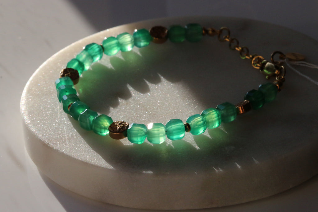 Bransoletka TESSA z agatu