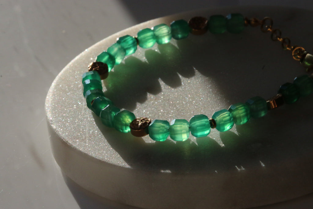 Bransoletka TESSA z agatu