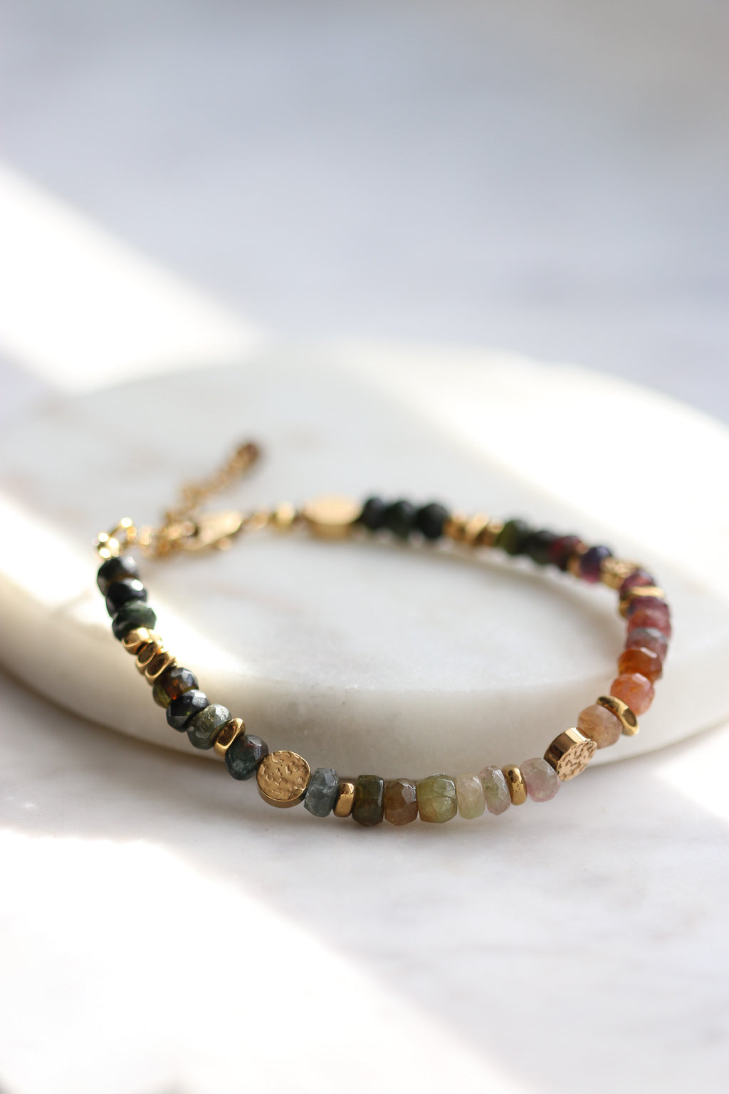 Bransoletka LIVIA DARK z turmalinu