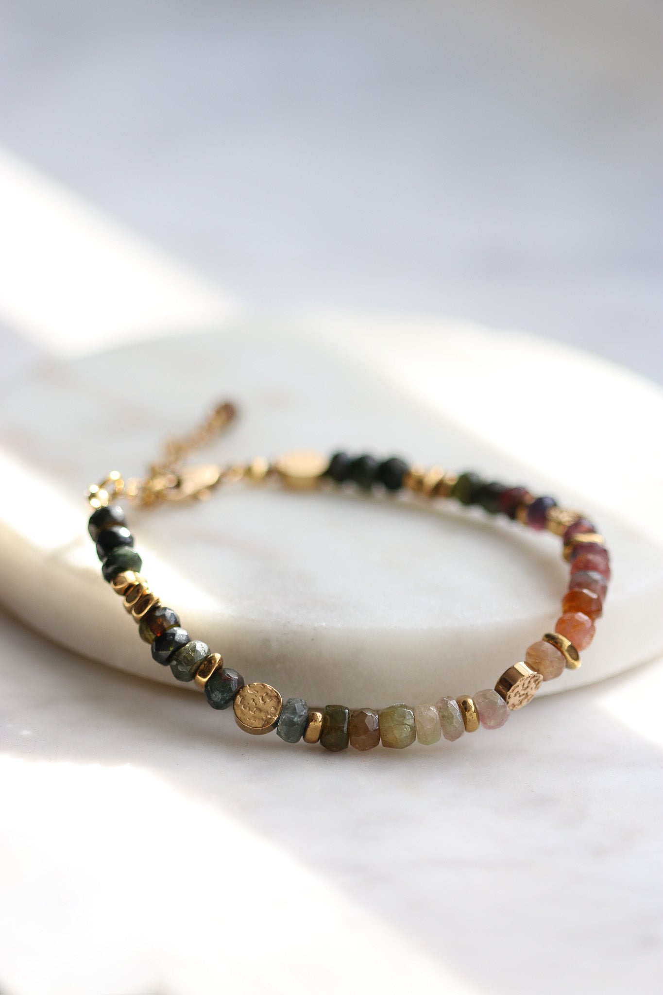 Bransoletka LIVIA DARK z turmalinu