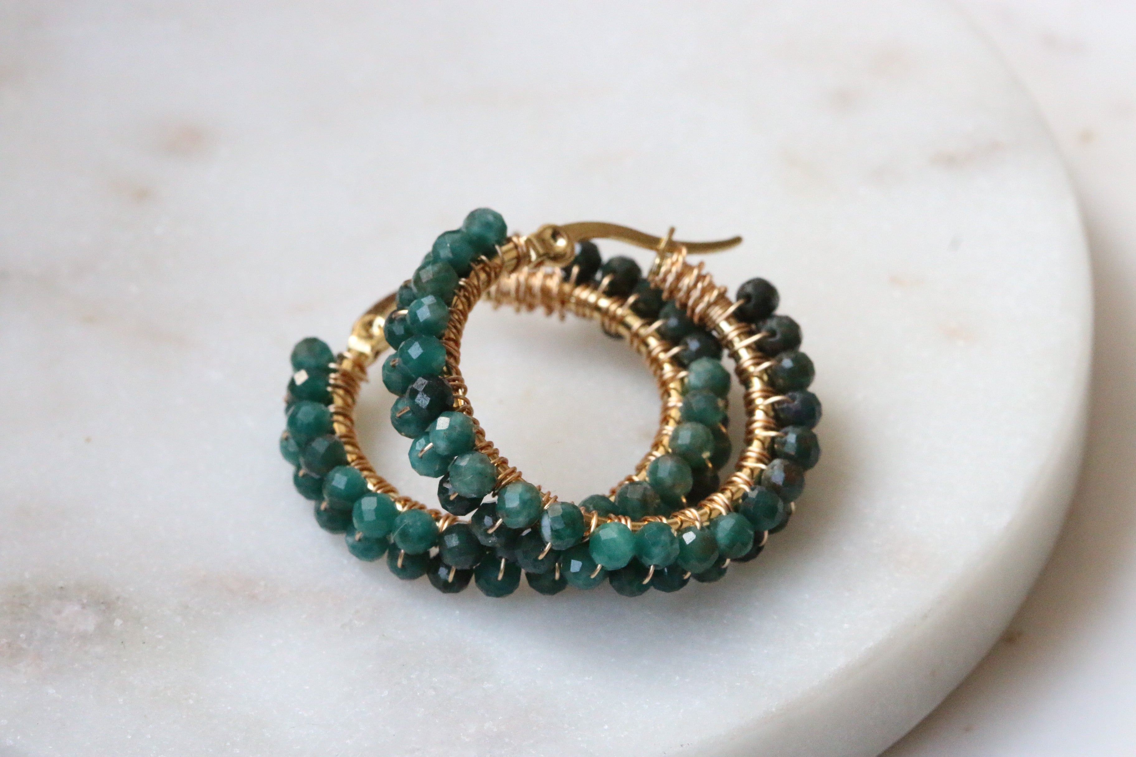 Kolczyki Hoop Princess GOSHA z werdytu