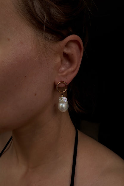 love Gianna | kolczyki z barokowymi perłami