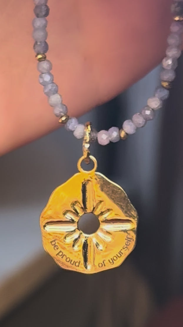 Naszyjnik MEG z czarnego turmalinu